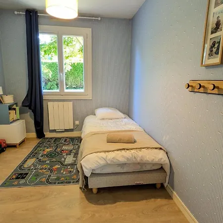 Echapee Blonvillaise, Maison Familiale Avec Jardin 펜션