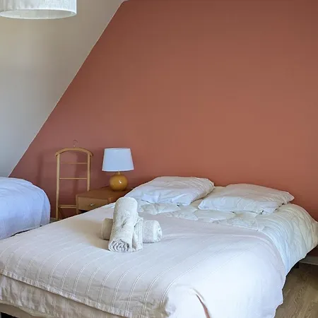 펜션 Echapee Blonvillaise, Maison Familiale Avec Jardin 블롱빌 쉬르 메르