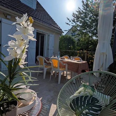 Echapee Blonvillaise, Maison Familiale Avec Jardin 블롱빌 쉬르 메르