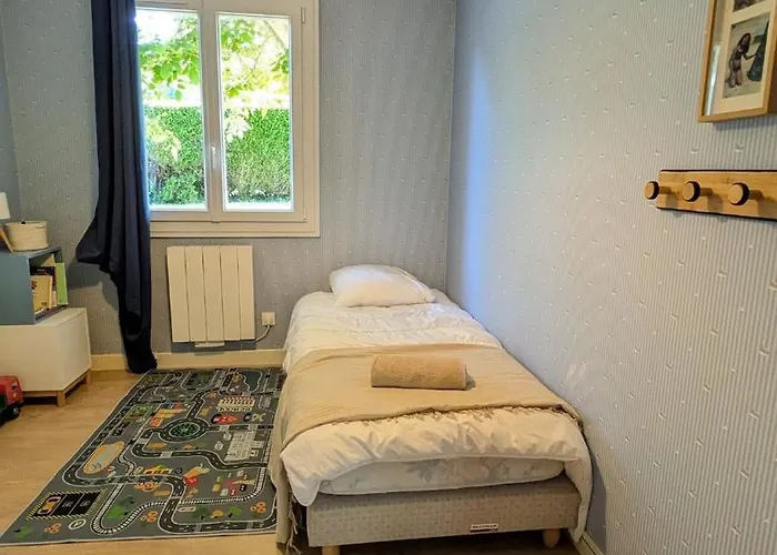 Echapee Blonvillaise, Maison Familiale Avec Jardin Casa de Férias