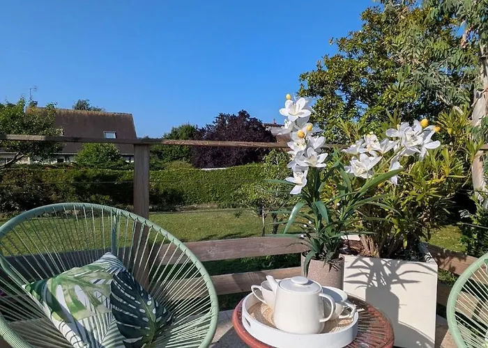 Casa de Férias Echapee Blonvillaise, Maison Familiale Avec Jardin Blonville-sur-Mer