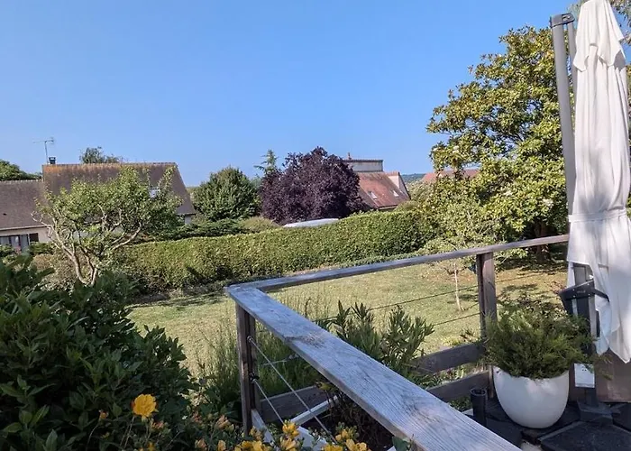 Echapee Blonvillaise, Maison Familiale Avec Jardin Casa de Férias