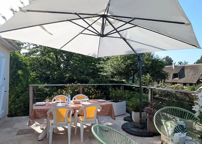 Echapee Blonvillaise, Maison Familiale Avec Jardin * Blonville-sur-Mer